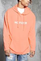 Forever21 No Filter Raw-cut Hoodie