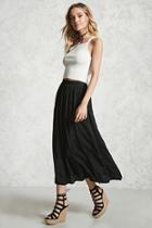 Forever21 Shirred Maxi Skirt