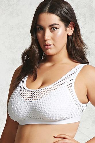 Forever21 Plus Size Mesh Bikini Top