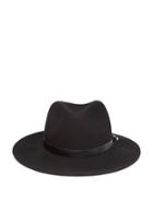 Forever21 Faux Leather Band Fedora