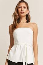 Forever21 Belted Tube Top