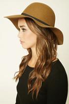 Forever21 Women's  Olive Floppy Wool Hat
