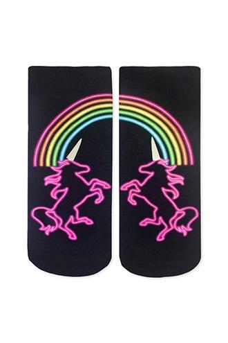 Forever21 Living Royal Unicorn Glow Socks