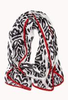 Forever21 Bold Abstract Scarf