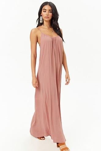 Forever21 Shirred Maxi Dress