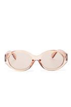 Forever21 Translucent Oval Sunglasses