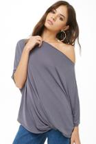 Forever21 Off-the-shoulder Batwing Top