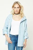 Forever21 Contemporary Chambray Anorak