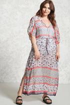 Forever21 Plus Size Sheer Maxi Dress