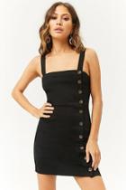 Forever21 Button-down Overall Mini Dress