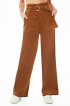 Forever21 Corduroy Paperbag Pants
