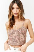 Forever21 Ribbed Multicolor Cami Crop Top