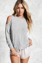 Forever21 Open-shoulder Pj Top