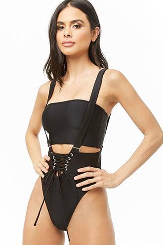 Forever21 Shoulder-strap Bikini Bottoms