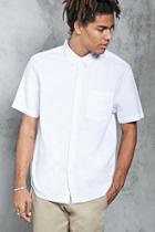 Forever21 Slim-fit Button-front Shirt
