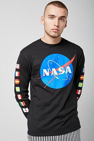 Forever21 Nasa Logo Graphic Tee