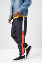 Forever21 Colorblock Mesh-lined Joggers