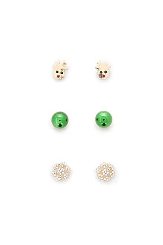 Forever21 Snowflake Ear Jacket Set