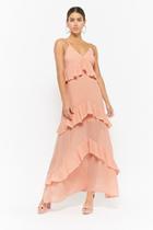 Forever21 Tiered Ruffle Maxi Dress