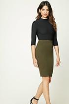 Forever21 Back Cutout Crop Top