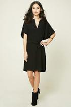 Forever21 Women's  Belted Dolman Shift Dress