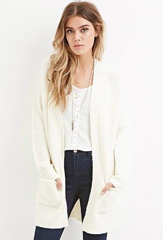 Forever21 Brushed Loop Knit Cardigan