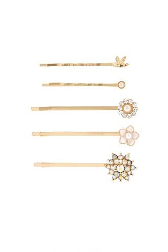 Forever21 Faux Gem Bobby Pin Set