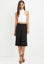 Forever21 Women's  Classic Culottes (black)