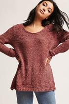 Forever21 Caged Chenille Sweater