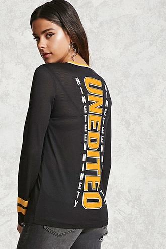 Forever21 United Graphic Mesh Tee