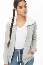 Forever21 Faux Fur Collar Jacket