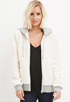 Forever21 Faux Shearling Hoodie