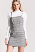Forever21 Glen Plaid Square Neck Dress