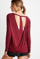 Forever21 Drapey Open-back Top