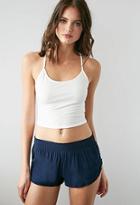Forever21 Smocked Ruffle-trim Shorts