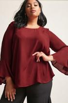 Forever21 Plus Size Cutout Back Top