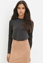Forever21 Rounded-hem Top