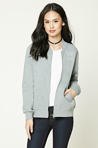 Forever21 Women's Classic Zip Jacket