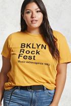 Forever21 Plus Size Rock Fest Graphic Tee