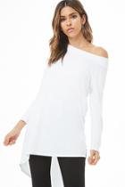 Forever21 Asymmetrical Off-the-shoulder Top