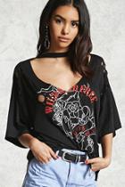 Forever21 Wild And Free Choker Top