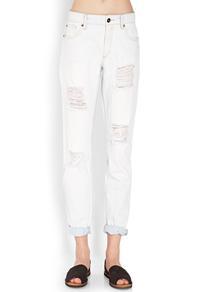 Forever21 Distressed Boyfriend Jeans
