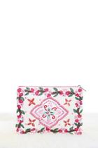 Forever21 Charade Floral Clutch