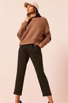 Forever21 High-rise Stripe Ankle Pants
