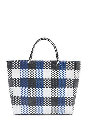 Forever21 Plastic Woven Tote Bag