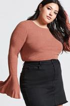Forever21 Plus Size Marled Top