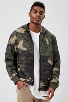 Forever21 Quilted Camo Jacket
