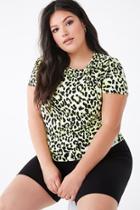 Forever21 Plus Size Leopard Print Tee