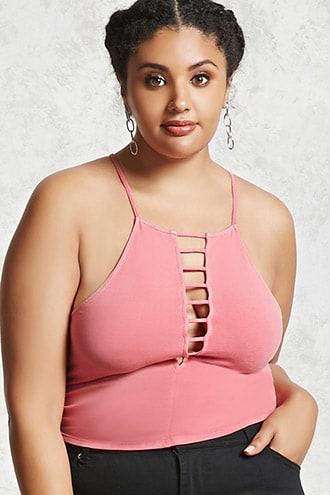 Forever21 Plus Size Cropped Cami