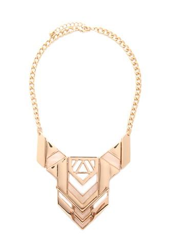 Forever21 Geo-shaped Statement Necklace